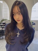 ジーナ 渋谷神南(Zina)&nbsp;＊姫カットレイヤーワンカールロング＊美髪【Zina渋谷神南】
