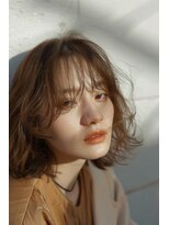 ラナ 新宿(lana)&nbsp;切りっぱなしボブ/レイヤーカット/前髪/【lana hair 新宿】