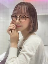 ロンド ストラーダ 心斎橋(Lond strada)&nbsp;レイヤーボブ×ハイトーン[心斎橋/髪質改善]