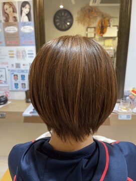 ハピエル ヘアークルー(HAPPYEL hair crew) 20代30代ダブルカラーブリーチ立体感グラデーション透明感