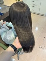 アウラ(AURA)&nbsp;オリーブベージュワンブリーチカラー