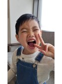 男の子　キッズカット