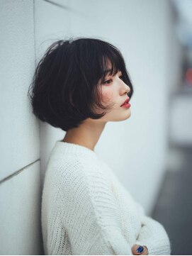 リファインド ギフト ヘアー ステージ(Refined gift HAIR STAGE) 抜け感ボブ