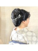 ヘアセット 和髪