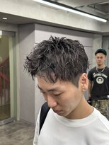 ニコ トウキョウ ロジック(nico TOKYO Logic)&nbsp;刈り上げアップバングスパイキーショートパーマスパイラルパーマ