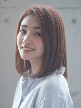 縮毛矯正+カット+ハホニコTr10900/髪質改善メテオストレート+カット14000/前髪縮毛+カット＋シャンプー6000