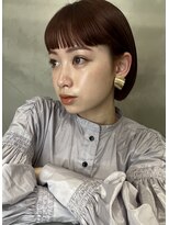 ロンドプロフィール 浦和(Lond profil) 顔まわりレイヤー外ハネ韓国風ヘア髪質改善浦和ボブ