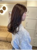 ◎韓国ヘアー顔周りレイヤーおくれ毛前名駅名古屋駅前髪質改善