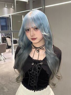 ジーナリア(Xena ria) 【華音】ペールブルー×ライトグレー**