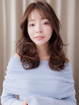 カバーヘア ブリス 川口(COVER HAIR bliss) 黒髪ダークアッシュデジタルパーマ小顔ヨシンモリZ川口30代40代