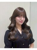 韓国ヘア/大人可愛いヘア/ワイドバング