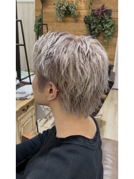 アールサロンサカエ(Rr SALON SAKAE) メンズカット・ブリーチカラー