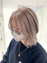 ケンジ 平塚 アネッタ(KENJE annetta) ミルクティーベージュ/ハイトーン