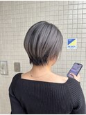 【イツモノトコロ】ショート×バレイヤージュ