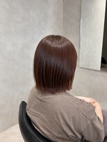 トキ(toki)&nbsp;タッセルボブ×オレンジベージュ