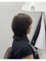 リュー(Lieu)&nbsp;レイヤーミディ×柔らかブラウン