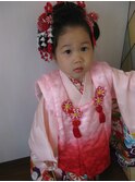3歳日本髪スタイル
