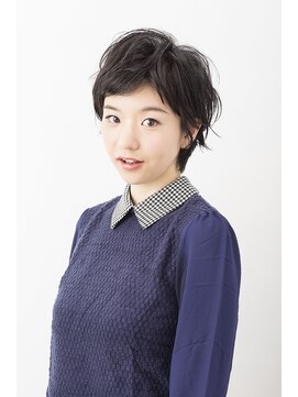 アース 大分セントポルタ店(HAIR&MAKE EARTH) くせ毛風ナチュラルショート【EARTH大分店】