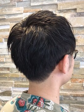 ヘアークリアー 獨協大学前店 ツーブロック刈り上げマッシュ