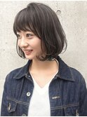【GARDEN川谷】20代30代大人可愛い小顔ナチュラルボブ
