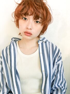レス 伏見(LESS) LESS Orange×マッシュショート[伏見/丸の内/栄/髪質改善/