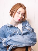 アイティー バイ アルバム 中野店(IT by ALBUM) 綺麗めショート_ハイライトカラーオリーブカラー_57470