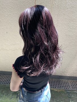 シェル 国分寺(shell) 夏カラー☆抜け感ラベンダーグレージュ