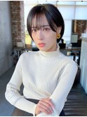 大人かわいい小顔ショートボブショートヘア20代30代40代表参道