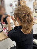 プティクローシェ バイ クオーレ(petite cloche by CUORE)&nbsp;長さ出しポニー