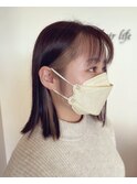 アクセントイヤリングカラー