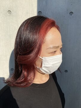 エヴァー(ever) マッシュ/くびれヘア/ビタミンカラー[表参道駅/原宿駅]