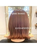 ワット 原宿店(W)&nbsp;【＊pinkブラウン＊】W-ワット-原宿店