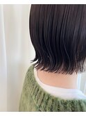切りっぱなしボブ