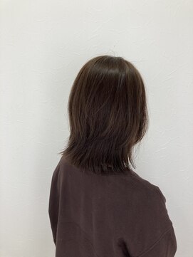 シエル 立川店(CIEL) 【CIEL 佐藤】くびれボブ　スモーキートパーズ