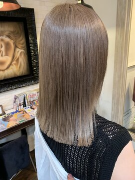 ボアップ(boappu) #グレージュ#ミルクティー