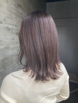 ソルトウォーター(SALT WATER) ブラウンカラー レイヤーカット