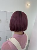 チェリーピンクボブ