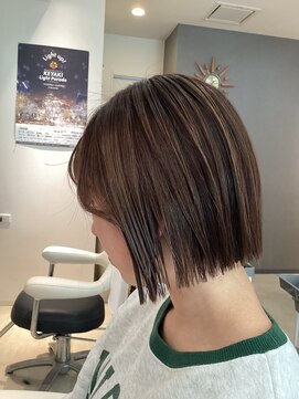 ヘアー ボニータ(hair bonita) 切りっぱなしボブ