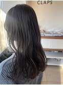 《CLAPS上永谷》ブリーチなし/グレージュ/ロング/透明感