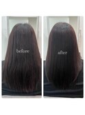 髪質改善カラーコース
