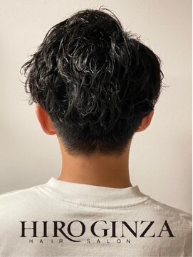 ヒロギンザ 新橋日比谷口店(HIRO GINZA) ビジネスパーマスタイル