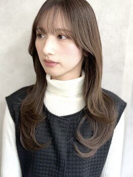 クララ(CLALA Ohashi)の写真/柔らかさ・透明感・抜け感が、絶妙に重なるトレンド感満載のスタイル。巧みなカット技術であなたも小顔に♪