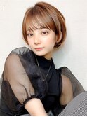 髪質改善/韓国/切りっぱなしボブ/フェイスレイヤー/ショートボブ