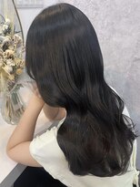 ラビス(Lovis)&nbsp;セミディ/シアーカラー/魅力倍増カール/ダークアッシュ