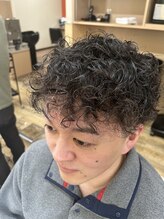 メンズ クルー 鍋島(Men’s CREW) スパイラルパーマ