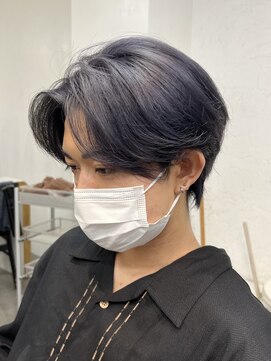 フィフス 仙台(fifth) ニュアンスパーマ毛流れセンターパートウルフフェザーパーマ