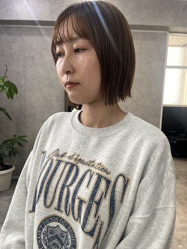 サクラ 岐阜(SAKURA) 髪質改善 似合わせカット 切りっぱなし