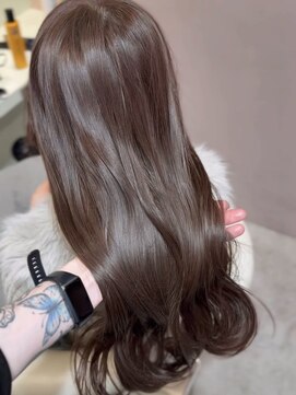 グロー 大宮(GLROW) ブリーチなしダブルカラー大宮くすみベージュマロンベージュ