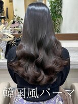 アミー 池袋(Ammy)&nbsp;コテ巻き風パーマ /韓国風パーマ/デジタルパーマ/レイヤーカット