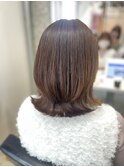 超バッサリ!レイヤーボブ